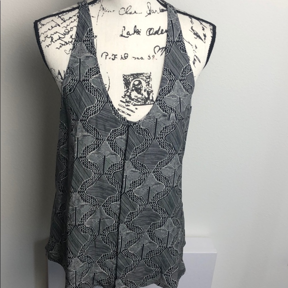 Shipley & Halmos Silk Sleeveless Blouse